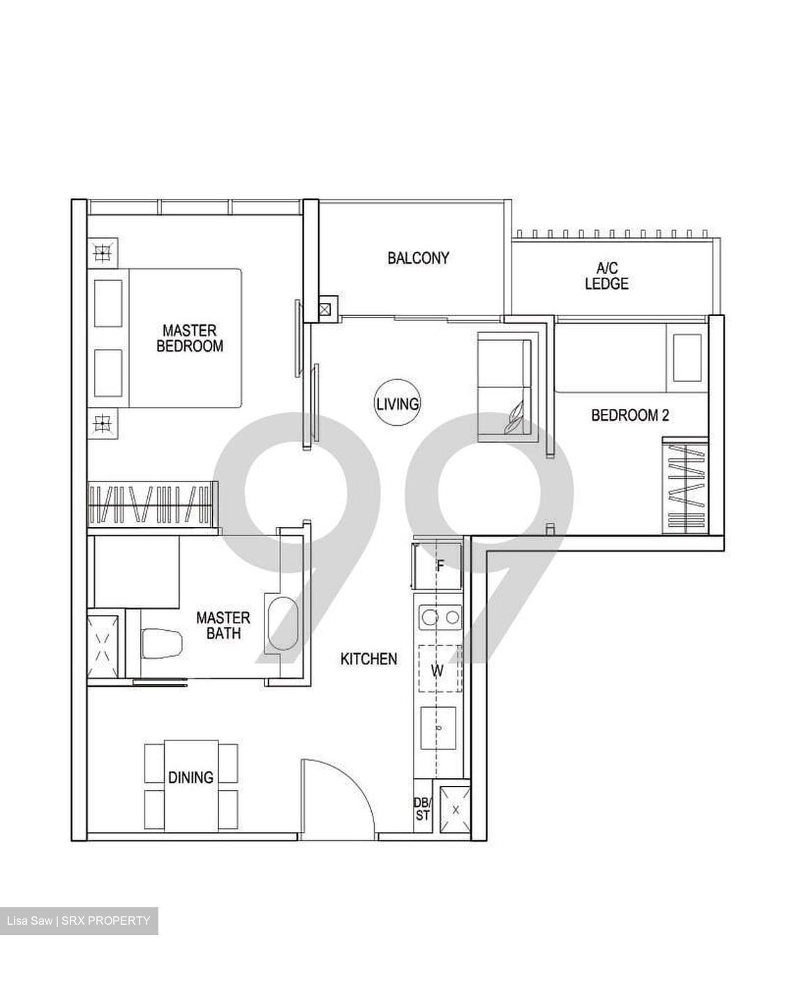The Poiz Residences (D13), Apartment #425967171